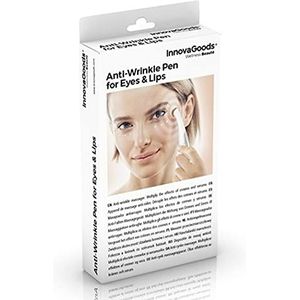 InnovaGoods® Anti-rimpelpotlood voor ogen en lippen Agerase, helpt rimpels te verminderen en de elasticiteit van de huid te verbeteren. Ergonomisch ontwerp, ideaal voor mensen die er jonger uit willen