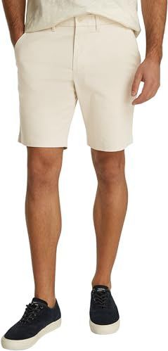 Tommy Hilfiger - BROOKLYN SHORT 1985 - Chino Shorts - Beige - 97% Katoen, 3% Elastaan