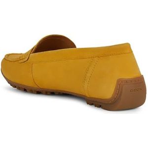 Geox Dames D KOSMOPOLIS + Grip Moccasin, Geel, 38 EU, geel, 38 EU