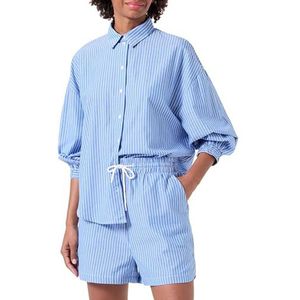 ONLY Onlarja Stripe Shorts WVN Noos, blauw, XL