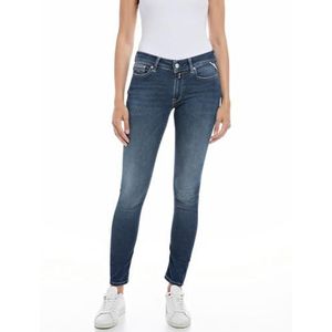 Replay - New Luz - Jeans - Donker Blauw - Skinny Fit