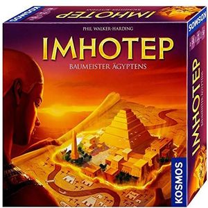 Imhotep - Baumeister Ägyptens: Familienspiel für 2-4 Spieler ab 10 Jahren