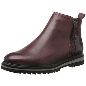 Be Natural Dames 25406 Chelsea boots, Rood Vino 502, 40 EU Breed