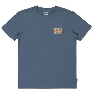 Billabong - T-shirt - Slate Blue - 100% Katoen - Korte Mouwen