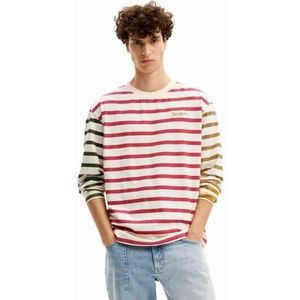 Desigual Man Template 3 Kleuren Nieuw, 1001 RAW, XL, wit, XL