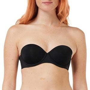 Calvin Klein Strapless bh's voor dames, Zwart (zwart), 75E