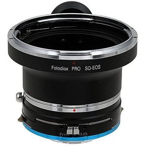 Fotodiox Pro Lens Mount Shift Adapter - Bronica SQ Mount SLR Lens naar Fujifilm X-serie Mirrorless Camera Body