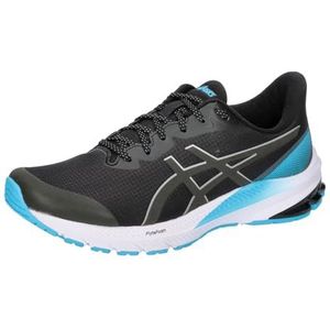 ASICS Gt-1000 12 Lite-Show Sneakers voor dames, Black Pure Silver., 43.5 EU