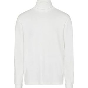 BRAX Heren Style Benno Interlock verzorgde rolkraagpullover, offwhite, L