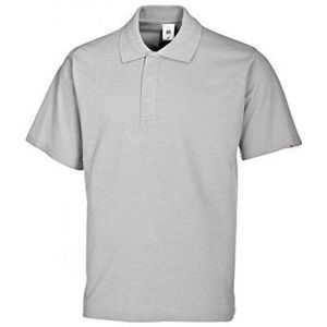 BP 1625-181 poloshirt van duurzaam gemengd weefsel lichtgrijs, maat L