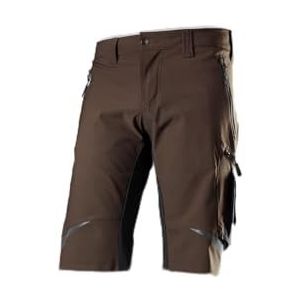 BP 1863 620 Superstretch broek 92% polyamide, 8% elastaan bruin/zwart, maat 62n