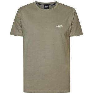 PETROL INDUSTRIES Heren T-shirt, SS, M-1040-TSR640, kleur: saliegroen, maat: L, Salie groen, L