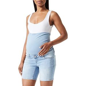 Noppies Dames Shorts Jeans Shorts Callao Over The Belly, Vintage blauw - P146, 31