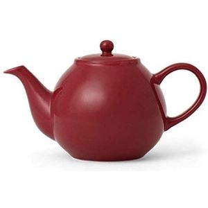 Viva Theepot, Porselein, Rood, 84 ml