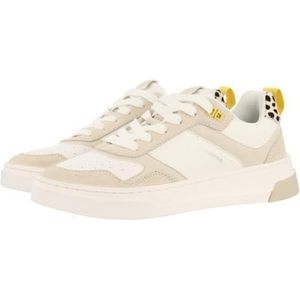 GIOSEPPO Penwith - Damessneakers - Ivoor - Off-white - Retro - Metallic Details