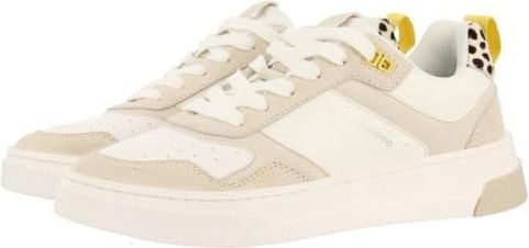 GIOSEPPO Penwith - Damessneakers - Ivoor - Off-white - Retro - Metallic Details