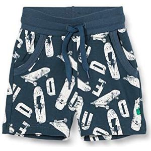 Fred's World by Green Cotton Baby-jongens skate shorts, blauw (Midnight 019411006), 86 cm