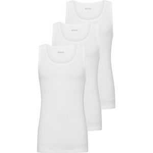 BOSS Tanktop voor heren, White100, XS