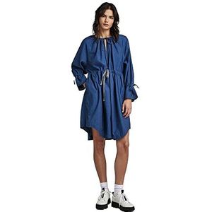 G-STAR RAW Dames G-Star rokken Cocktail Jurk, Blauw, S, blauw, S