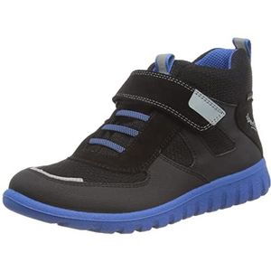 superfit Sport7 Mini jongens Sneaker Sneaker ,zwart lichtblauw 0000,34 EU