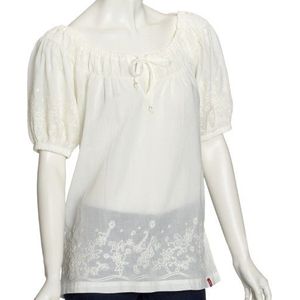 edc by Esprit Tuniek voor dames, Wit (White With Bright Gr), 34