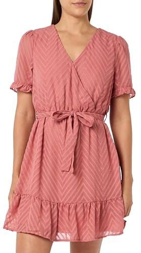 VILA - VIMICHELLE - Jurk - Pitaja Roze / Oudroze - Korte Lengte