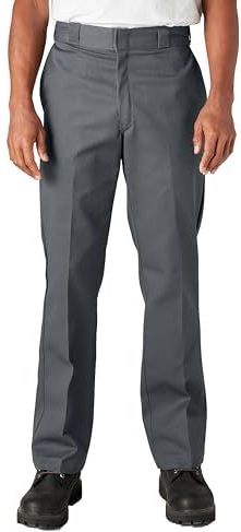 Dickies Originele 874 werkbroek voor heren, houtskool V1, 36W x 28L, Houtskool Grijs, 36W / 28L