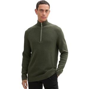 TOM TAILOR heren trui, 36230 - Roin Green Melange, M