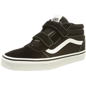Vans - Ward Mid V - Sneaker - Zwart Wit - Suede Canvas