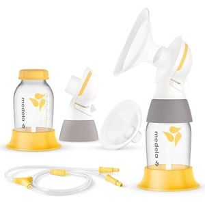 Medela Classic PersonalFit Flex dubbele afkolfset - voor elektrische borstkolven compatibel met Freestyle, Swing Maxi