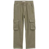 TOM TAILOR Pantalon - Dusty Olive Green - Katoen