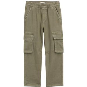 TOM TAILOR Pantalon - Dusty Olive Green - Katoen
