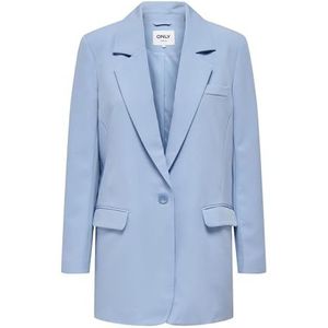 ONLY Blazer voor dames Onlana-Berry L/S Ovs Blazer Tlr Noos, Bel Air Blauw.,38