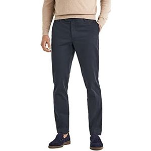 Hackett London Kensington Slim Chino herenbroek, Blauw (Navy 595), 52W(Fabrikant maat: 42)