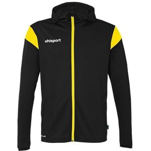 uhlsport Voetbal Squad 27 Track Hood Jacket Unisex trainingsjack sportjack sweatshirt met capuchon en opstaande kraag