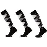 PFIFF - Rijkousen - Set van 3 Stuks - Rijsokken met Versterkt Voetbed