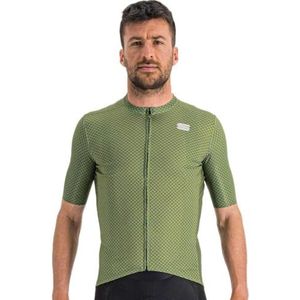 SPORTFUL Checkmate Jersey heren lang shirt, guacamole blue sea, S