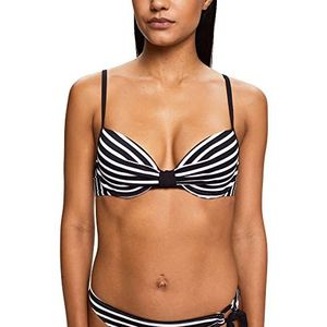 ESPRIT Bodywear Dames Hamptons Beach AY RCS pad.Bra Bikini, Black 3, 36B, Zwart (black 3), B