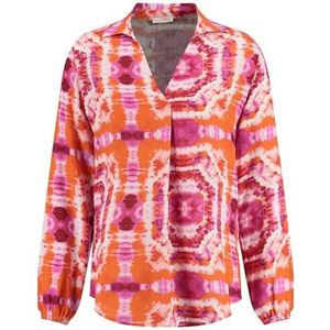 KEYLARGO Trance damesblouse met V-hals, fuchsia roze (1323), XXL