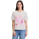 Cartoon Shirt  crème / pink / rosa