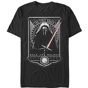 Star Wars: Episode 7 - Galaxy Order Unisex Crew neck T-Shirt Black L