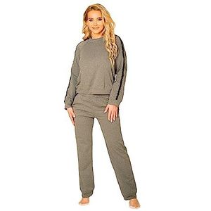 Kalimo Antao Blouse voor dames, grijs, L, soft touch, katoen, grijs, L