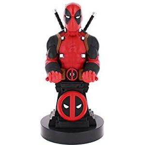 Cable Guys - Deadpool Plinth Marvel Gaming Accessories Holder & Phone Holder for Most Controller (Xbox, Play Station, Nintendo Switch) & Phone