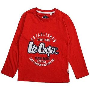 Lee Cooper T-shirt, Rood, 6 Jaren