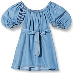 Pinko Terzino Jurk Denim Lyocell Jurk, PJE_lichte kleding, XXS voor dames, Lichte wassing, XXS