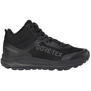 Viking Heren Stride Mid GTX M Walking Shoe, zwart, 41 EU