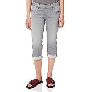 Mavi Dames Alma Straight Jeans, Lt Grey Sporty, 31W