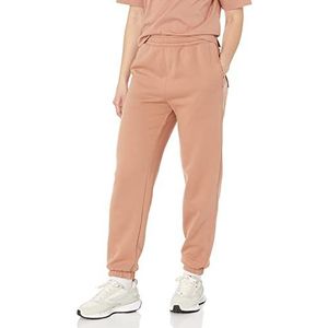 Amazon Essentials Relaxed Jogger voor dames (verkrijgbaar in grote maten), lichtbruin, M