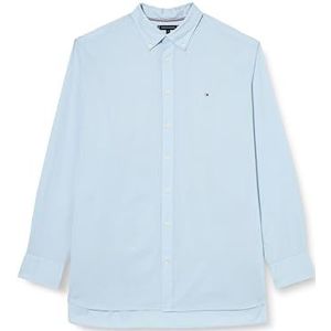 Tommy Hilfiger Heren Bt-Core Flex Poplin Rf Shirt L/S, Blauw (Calm Blue), XXL