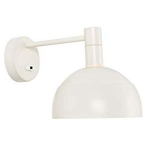 Homemania wandlamp, Helen Applique, wit, metaal, 18 x 18 x 28 cm, 1 x max 40 W, E14